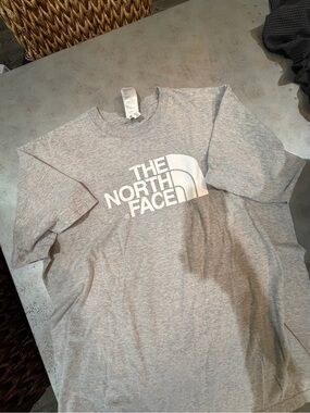 The North Face Light Gray Logo T-Shirt